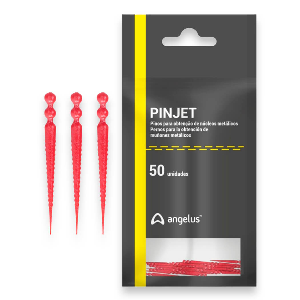 Pinos para Moldagem Pinjet 50 unidades - Angelus | A Interdental