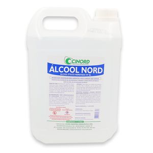 Álcool Nord  Liquido 70% 5Lts - Cinord