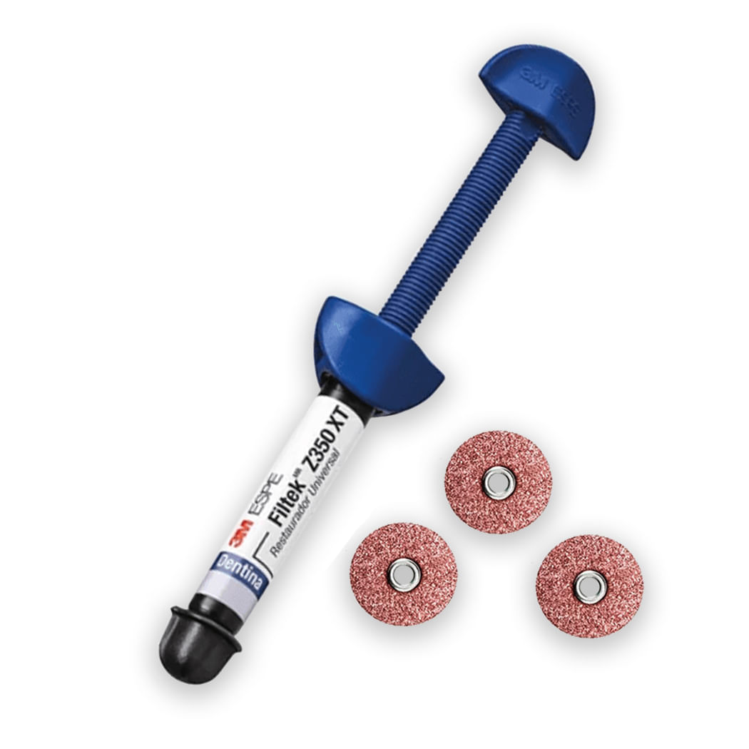 Resina Filtek Z350 XT Dentina 4g + Sof-Lex Pop On 4931G