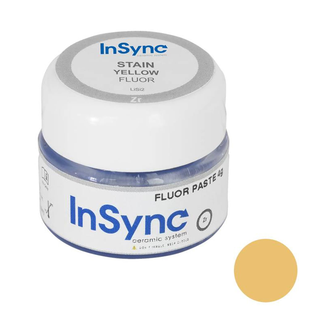 Stain Insync Yellow Flúor 4g - Odontomega | A Interdental Lhe Deseja Um ...