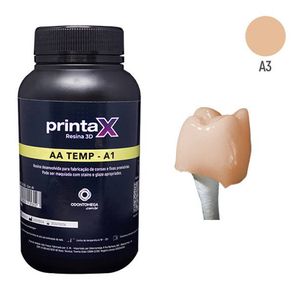 Resina 3D Printax AA Temp A3 500g - Odontomega
