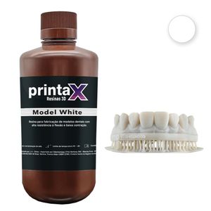 Resina 3D Printax Model White 1kg - Odontomega