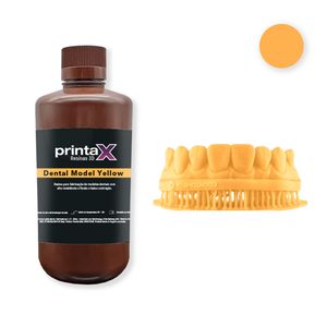 Resina 3D Printax Model Yellow 1kg - Odontomega
