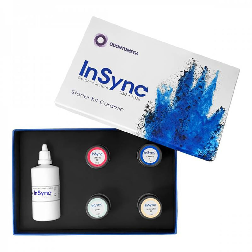 Kit Starter Insync 4 Cerâmicas 1 Líquido - Odontomega | A Interdental ...