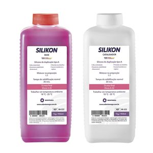 Silikon Silicone Duplo Shore 22 2x 950ml - Odontomega