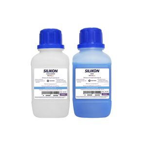 Silikon Silicone A Duplicação 2x250ml Shore 9 - Odontomega