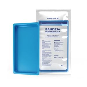 Bandeja Plástica Autoclavável 22x17x1,5cm - Maquira