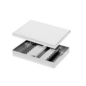Estojo Perio 09 Instrumentos Inox 19x13,5x2,5 - Fami