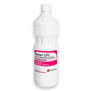 Riohex 0,5% Solução Alcoólica 1L - Rioquímica