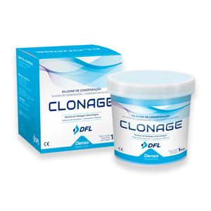 Silicone De Condensação Clonage Denso 1 Kg - Nova Dfl