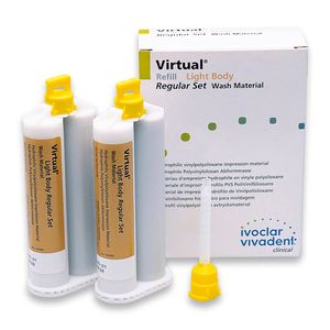 Silicone De Adição Virtual Ligth Body Regular 2x50ml - Ivoclar Vivadent