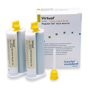 Silicone De Adição Virtual Extra Ligth Body Regular 2X50ml - Ivoclar Vivadent