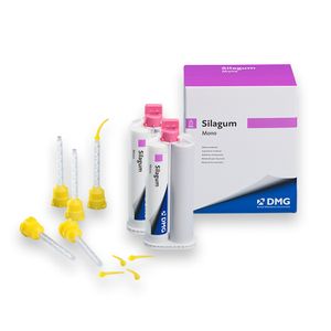 Silagum Mono AM Refil 2 cartuchos de 50ml + 12 pontas amarela + 12 Intraoral - DMG