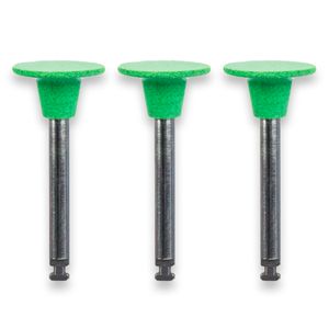 Jiffy Polisher Disks Abrasivo Verde com 3 - Ultradent