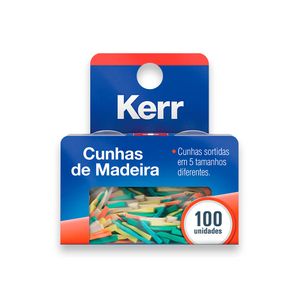 Cunha De Madeira com 100 Colorida - Kerr