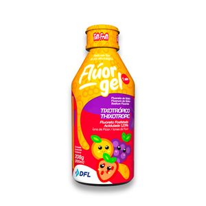 Flúor Gel Tutti-frutti Acidulado 200ml - Nova Dfl