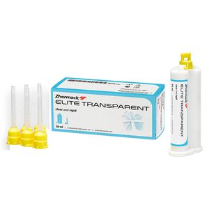 Silicone De Adição Elite Transparente com 50ml - Zhermack