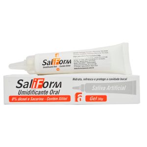 Saliva Artificial Saliform Gel 30G - Fórmula e Ação