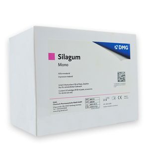 Silicone de Adição Silagum Mono com 8 Cartuchos 50ml + Acessórios - DMG