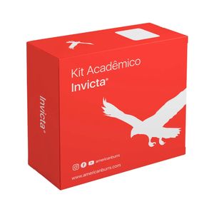 Kit Acadêmico Invicta Cirurgia Aorp Ref.16039 - American Burrs