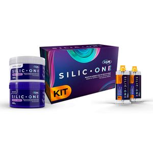 Kit Silicone de Adição Silic One 2x Putty Soft + 2x Light Body - FGM