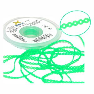 60.05.253 Elástico Corrente Médio Verde Cristal - Morelli