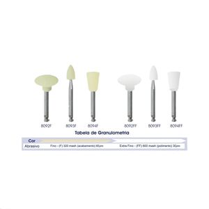 Acabamento e Polimento Resina Composta Kit Ref.8090CA - Kg Sorensen