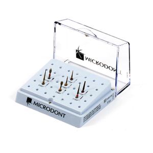 Kit de Pontas Diamantadas Para Acabamento Fino - Microdont