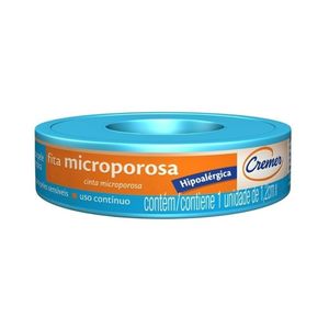 Fita Microporosa Bege 1,2cmx4,5m - Cremer