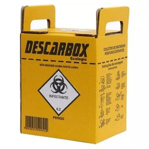 Coletor Perfuro Cortante Ecologic 3L - Descarbox