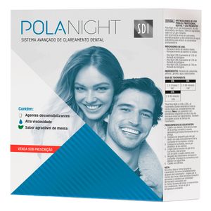 Clareador Pola Night 16% Pague 9 e Leve 10 Seringas 3g - SDI