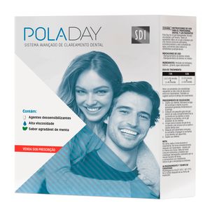 Clareador Pola Day 9,5% Kit com 9 Seringas - SDI
