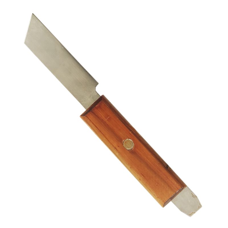 71630006-1-Faca-Para-Corte-De-Gesso-Inox-Cabo-de-Madeira-Orto-Central