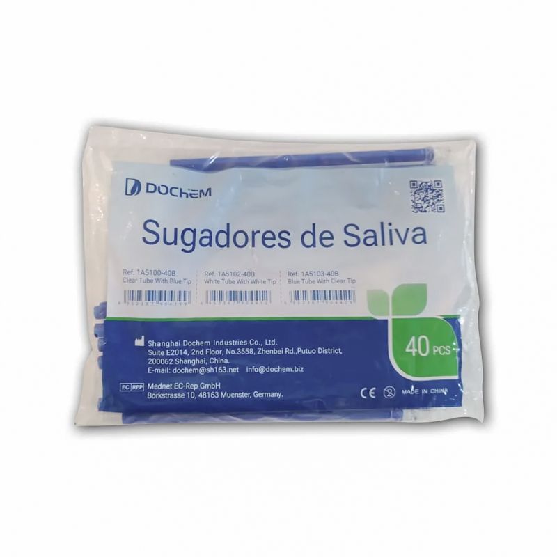 1000057768-1-Dreno-de-Succao-Plastico-Azul-com-Ponta-Transparente-Descartavel-com-40-Dochem