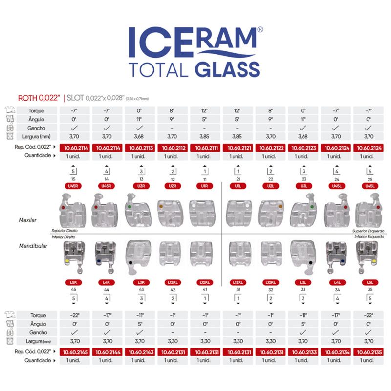 100003489-4-10-60-2001-Braquete-Iceram-Total-Glass-Autoligado-Estetico-Roth-Orthometric
