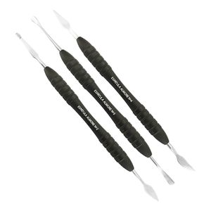 Kit de Espátulas para Resina Almore c/ 3 Colors - Steel Max