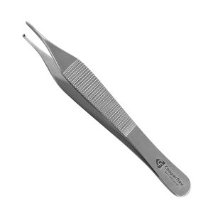 Pinça Adson com Dente 12cm - Cooperflex
